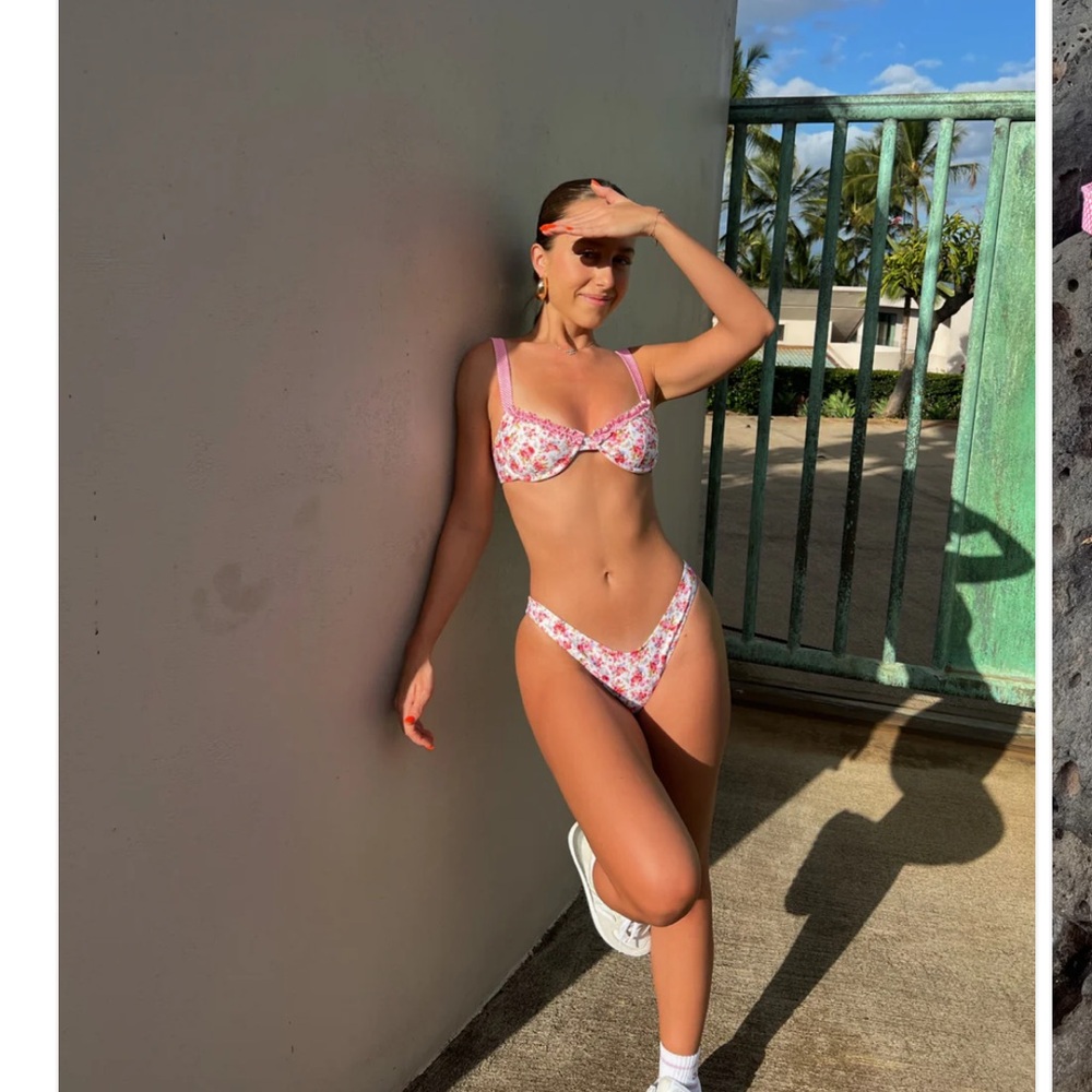 Strawberry milk mob young love Bikini Set